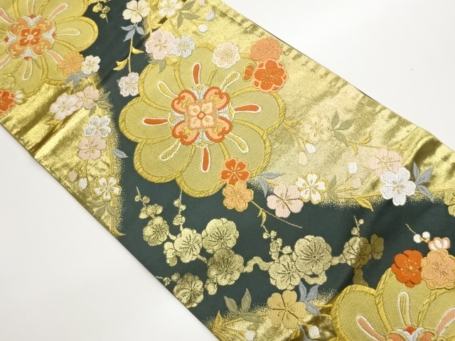 JAPANESE FUKURO OBI / WOVEN UME